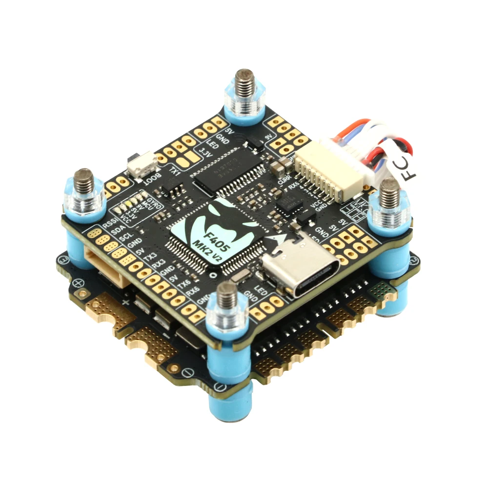 Betaflight Flight Controller - F405MK2 Flight Controller & 55A ESC