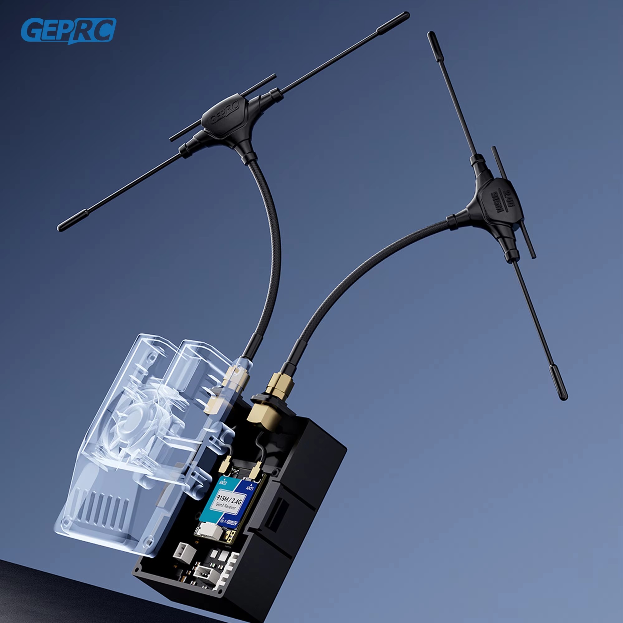 Drone Rc Parts - GEPRC ELRS 915M/2.4G Gemini Xrossband Receiver