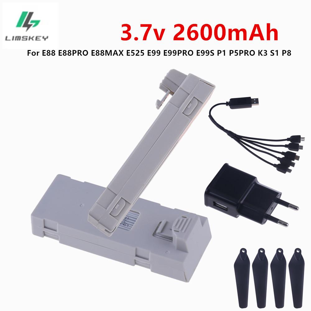 3.7V Battery For E88 E88PRO Ls - Drone Rc E88 Pro ulasan dan harga