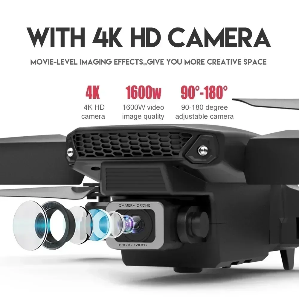 E88 Pro WiFi FPV Drone. Wide-a - Drone Rc E88 Pro ulasan dan harga