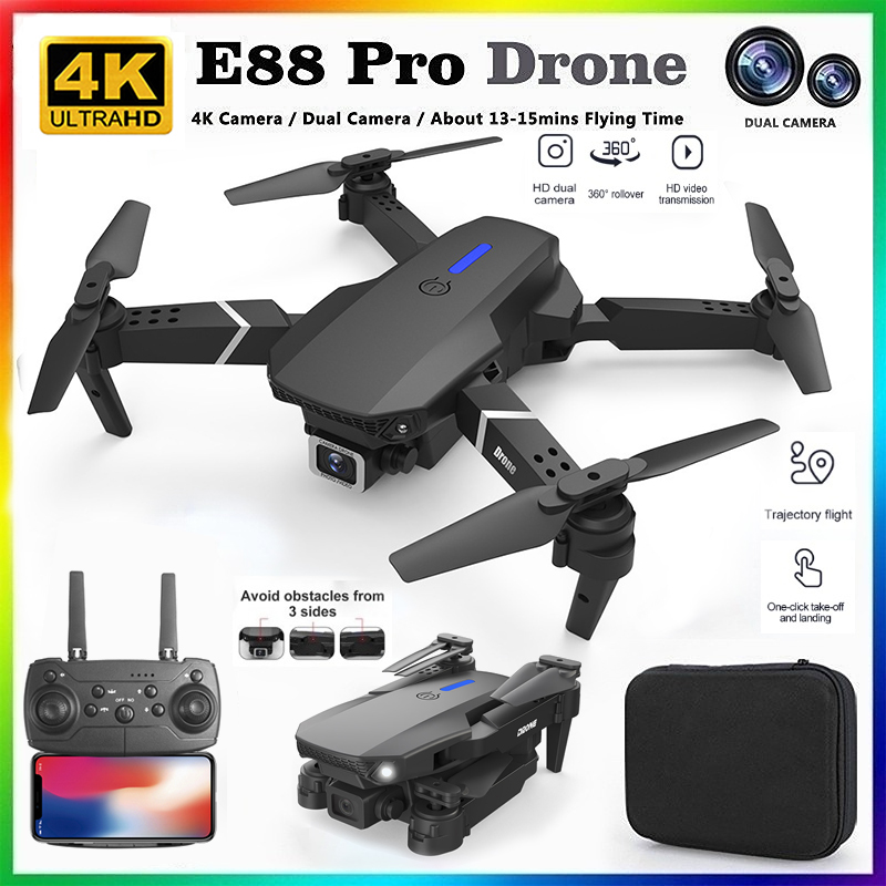 2026 NEW E88 Professional HD 4 - Drone E88 Rc Quadcopter ulasan dan harga