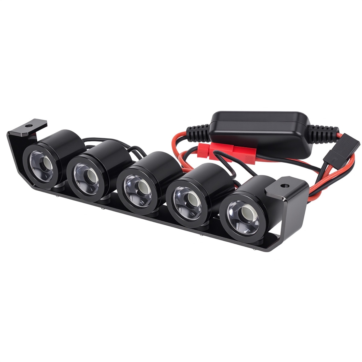 Aluminum 5 LED Light Headlight - Drone Rc Bolide ulasan dan harga