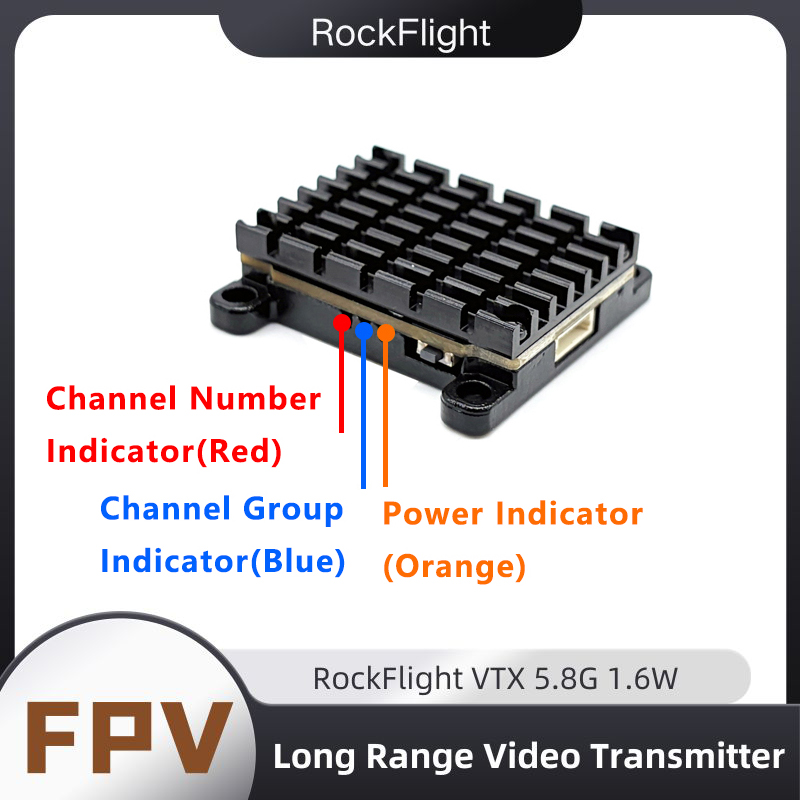 RockFlight TX663 VTX 5.8G 48CH - Drone With Rc Remote ulasan dan harga