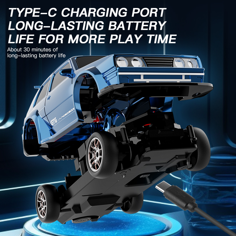 KF30 1:43 4WD RC Car With Gyro - Drone Rc Bolide ulasan dan harga