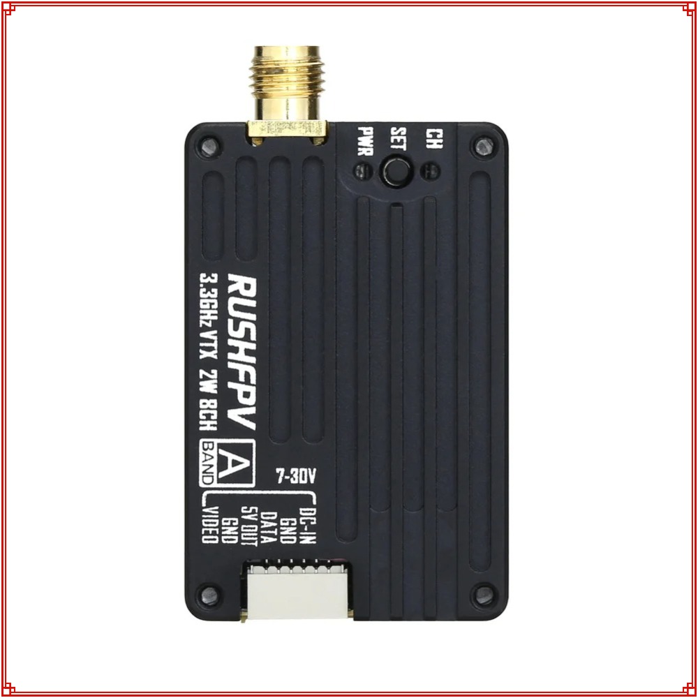 2026 New RUSHFPV 3.3G 2W VTX T - Drone With Rc Remote ulasan dan harga