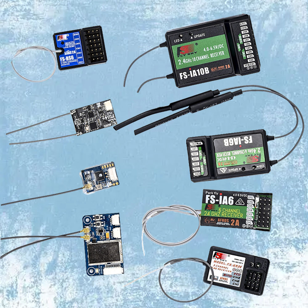 Flysky RC Receiver FS-IA6 IA6B - Drone Rc Parts ulasan dan harga