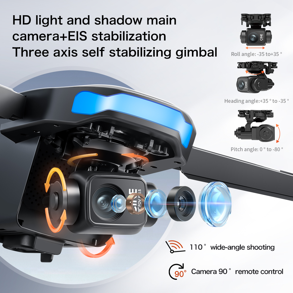 S-X1 MAX GPS Drone with 3-Axis - Drone Rc Cable ulasan dan harga