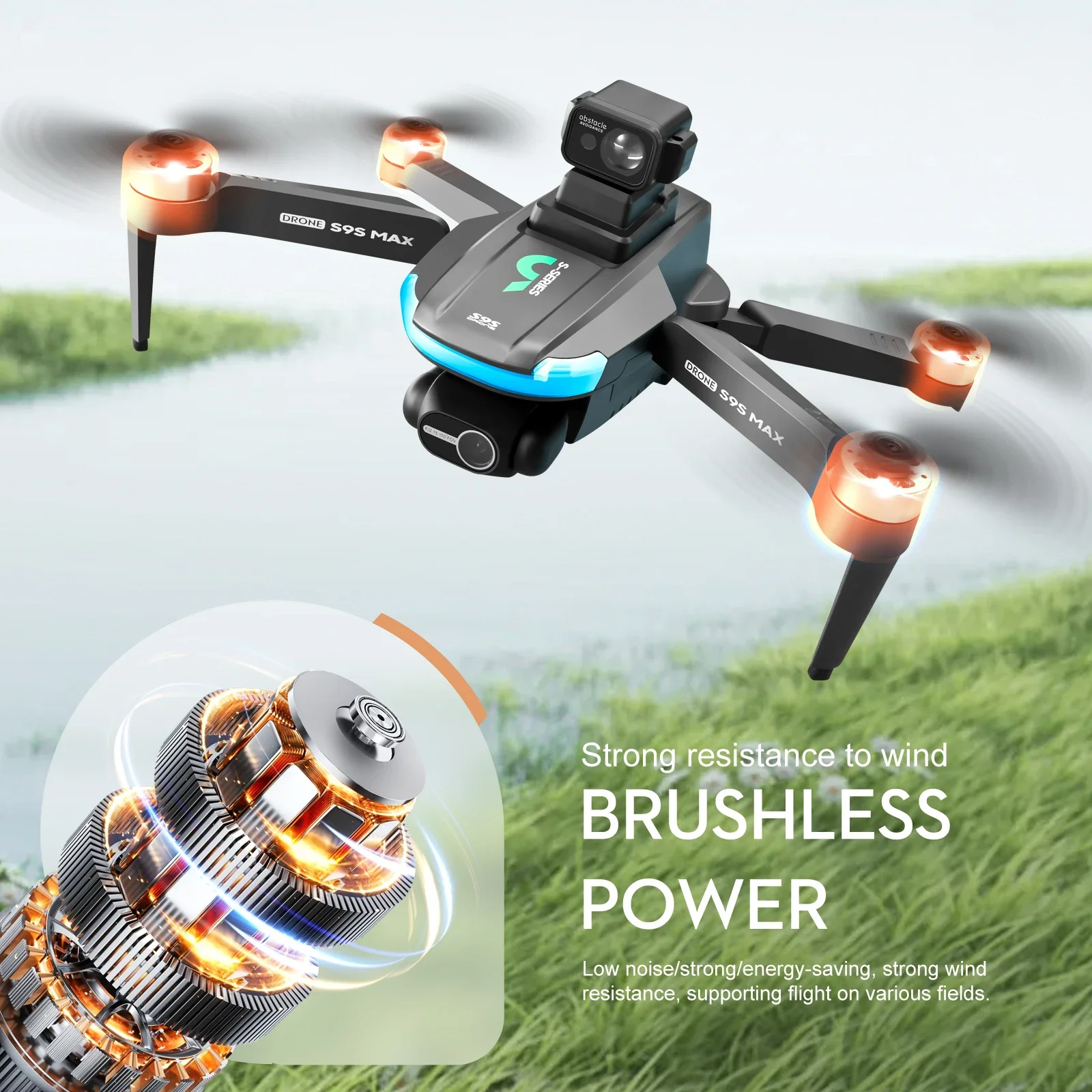 NEW S9S MAX MINI Drone 4K 2-Ax - Drone Rc Cable ulasan dan harga