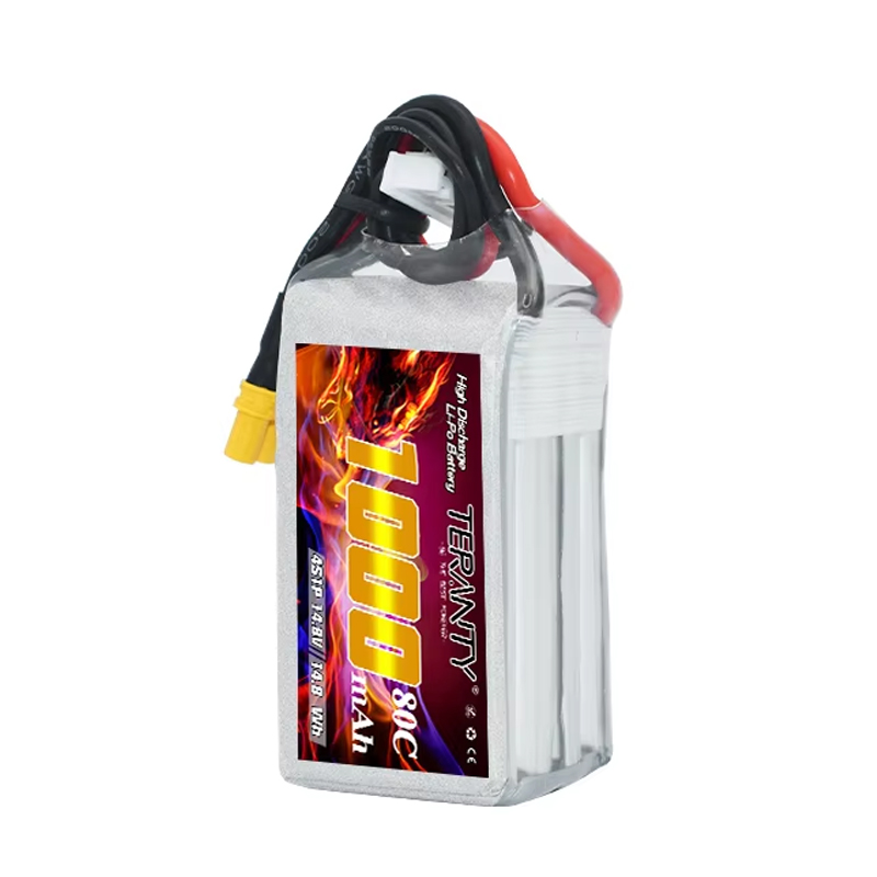TERANTY 4S 1000mAh 14.8V 80C/1 - Drone Rc Parts ulasan dan harga