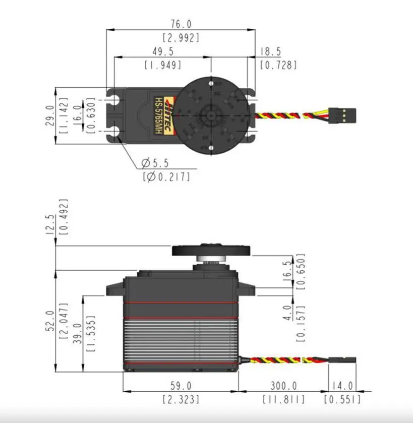HS-5765MH High Voltage Program - Rc Car Servo ulasan dan harga