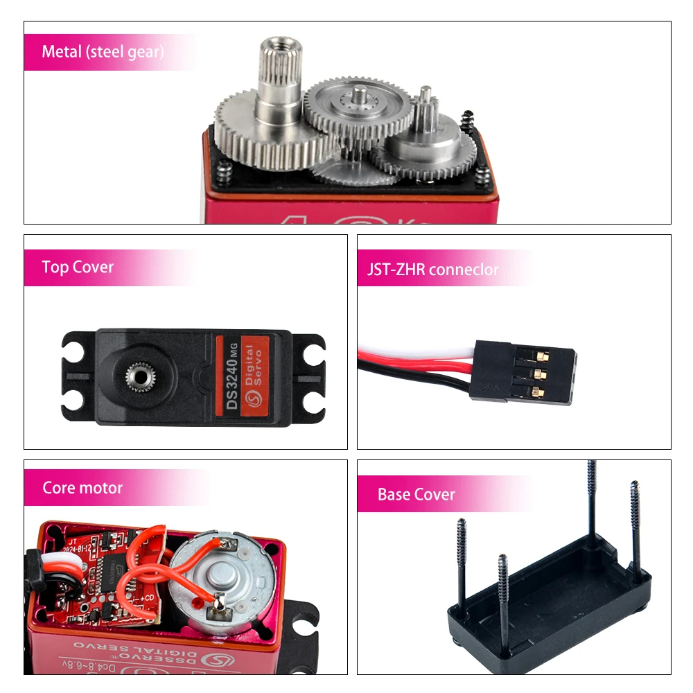 40KG Dsservo DS3240 Large Torq - Rc Car Servo ulasan dan harga