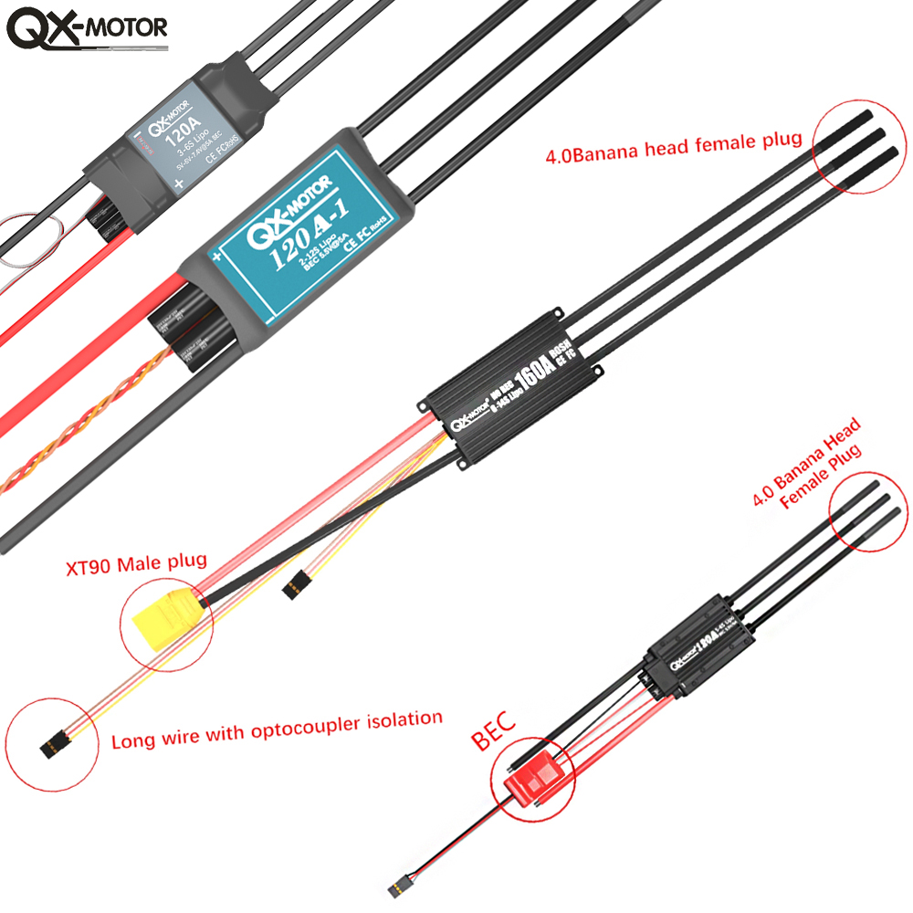 20A-120A Brushless ESC Speed C - Drone Rc Parts ulasan dan harga
