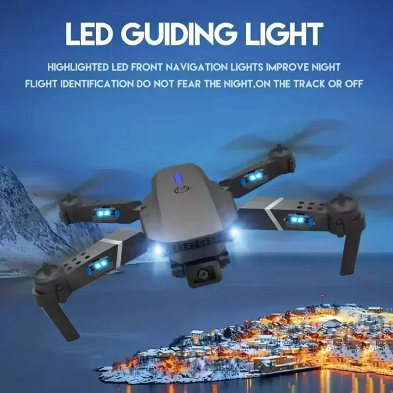 E88 Pro WIFI FPV Drone Wide An - Drone Rc Cable ulasan dan harga