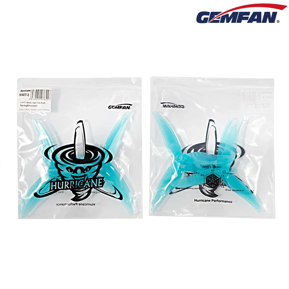 10Pairs (10CW + 10CCW) Gemfan  - Drone Rc Parts ulasan dan harga
