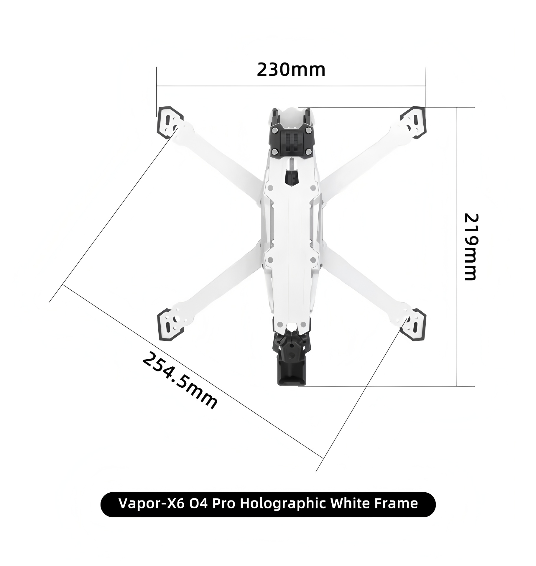 GEPRC Vapor D5/x5/x6 O4 Pro Fr - Drone Rc Parts ulasan dan harga
