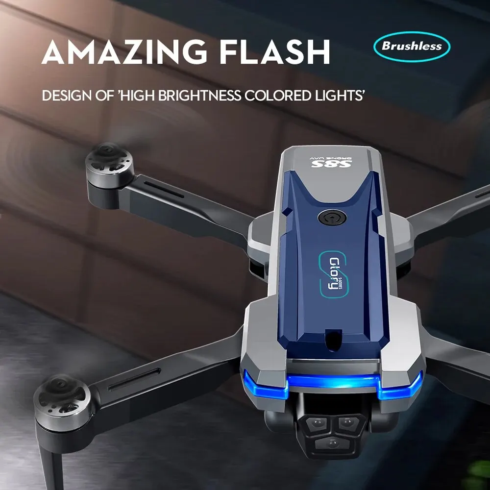 S8S GPS Drone 5G Wifi 8K HD Du - Drone Rc Cable ulasan dan harga