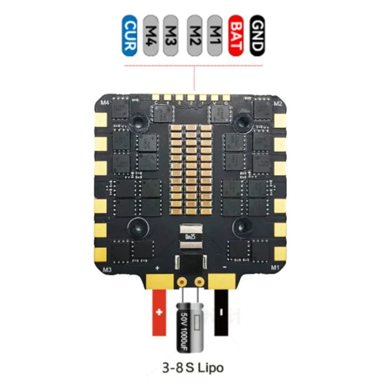 BLS 100A 4-In-1 ESC FPV Brushl - Drone Rc Parts ulasan dan harga