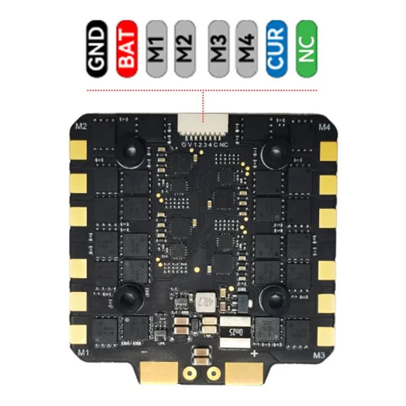 BLS 100A 4-In-1 ESC FPV Brushl - Drone Rc Parts ulasan dan harga